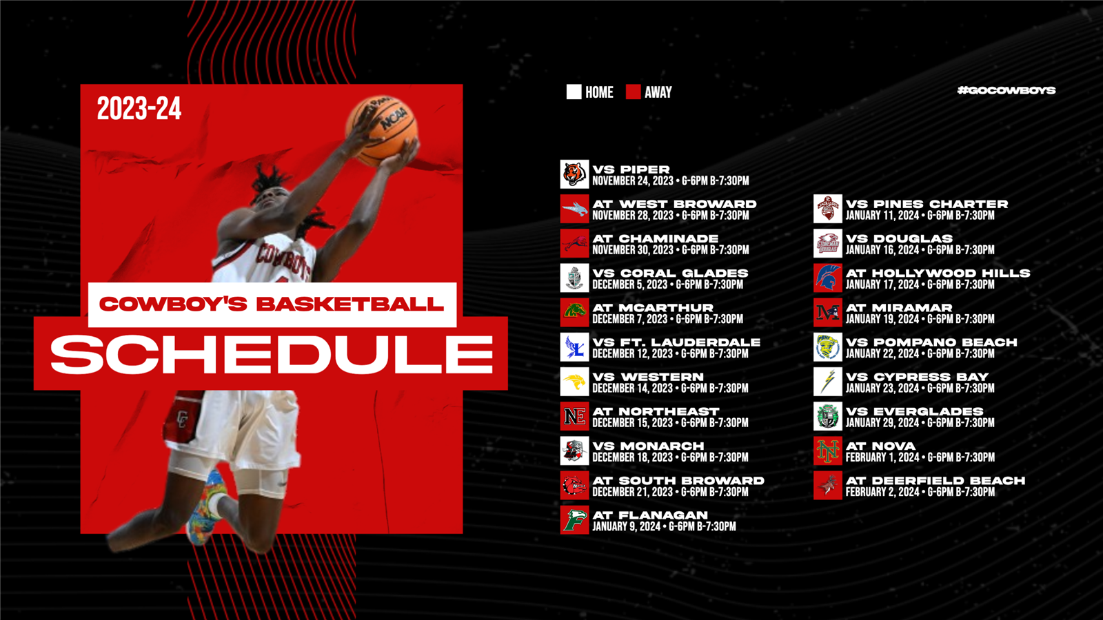 Basketball Schedule